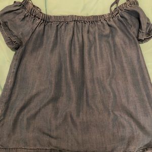 A off the shoulder top